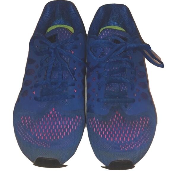 Nike Zoom Ladies size 8 Shoes Womens Blue and Pink Running Walking Sports - Picture 1 of 7